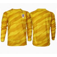 Camiseta Croacia Portero Primera Equipación Replica Eurocopa 2024 mangas largas